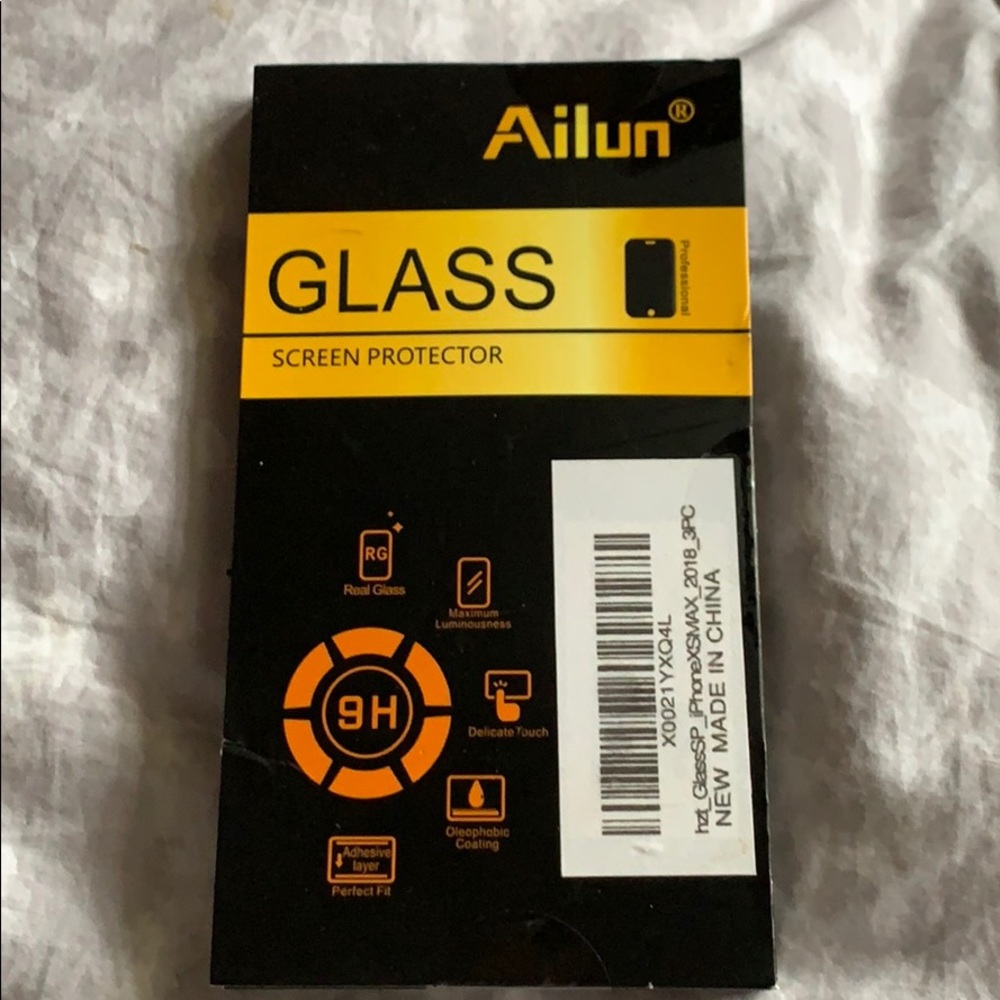 Glass screen protector IPhone XS Max